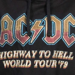 ACDC Highway 2 Hell Mujer Sudadera con capucha CDLHC020BLK