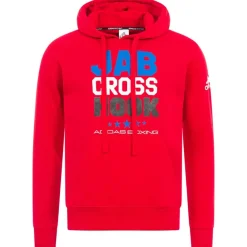 adidas Boxing WBC Hombre Sudadera con capucha rojo CLHDJCH108