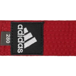 adidas Elite Karate Banda de color 45mm roja ADIB240K