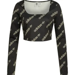 adidas Originals Mujer Crop top de manga larga HM4894