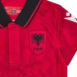 Albania macron Bebé Conjunto de fútbol de primera equipación 58574071