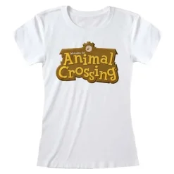 Animal Crossing 3D Logo Mujer Camiseta ANC00861SKW