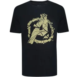 AVENGERS Marvel Endgame Quantum Hombre Camiseta FBMTS417BLK