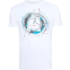 AVENGERS Marvel Endgame Quantum Hombre Camiseta FBMTS418WHT