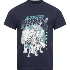 Avengers Marvel Team Hombre Camiseta FBMTS649NVY