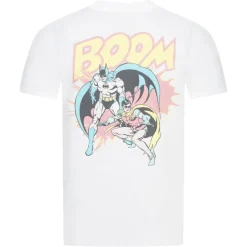 Batman DC COMICS Boom Hombre Camiseta FBMTS804WHT