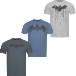 BATMAN DC COMICS Hombre Camiseta Pack de 3 GBMPK453MUL
