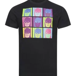 Batman DC COMICS Pop Art Hombre Camiseta FBMTS814BLK