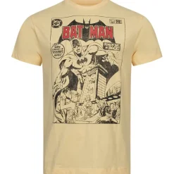 Batman DC COMICS Yesterdays Heroes Bat Hombre Camiseta FBMTS815GLD