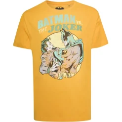 Batman vs Joker DC COMICS Hombre Camiseta FBMTS824GLD