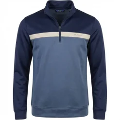 Ben Sherman Blue Two Tone Zip Hombre Sudadera 1981080945