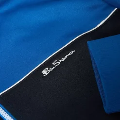 BEN SHERMAN Chest Panel Track Retro Hombre Chaqueta 0065217-AZUL