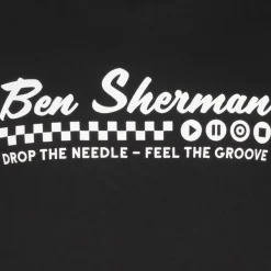 BEN SHERMAN Feel the Groove Hombre Camiseta 1012965-NEGRO