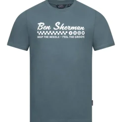 BEN SHERMAN Feel the Groove Hombre Camiseta 1012965-VERDE