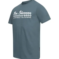 BEN SHERMAN Feel the Groove Hombre Camiseta 1012965-VERDE