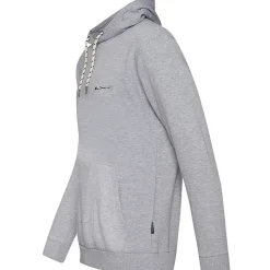 BEN SHERMAN Goma realzada Hombre Sudadera con capucha 0072157G-GRIS MARL