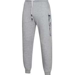 BEN SHERMAN Large Logo Hombre Pantalones de chándal 0066958G-GRIS MARLE