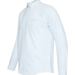 BEN SHERMAN Oxford Cotton Hombre Camisa de manga larga 1012797-VERDE