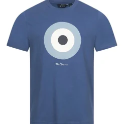 BEN SHERMAN Target Tee Hombre Camiseta 0078052NU-RIVIERABLUE