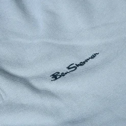 BEN SHERMAN Twin Tipped Hombre Polo 0076270-ICEBLUE