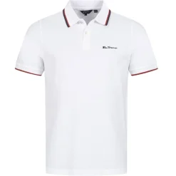 BEN SHERMAN Twin Tipped Hombre Polo 0076270N-BLANCO