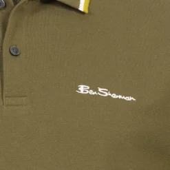 BEN SHERMAN Twin Tipped Hombre Polo 0076270NR-CAQUI