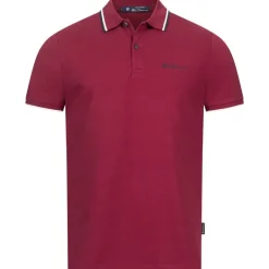 BEN SHERMAN Twin Tipped Hombre Polo 0076270NR-ROJO