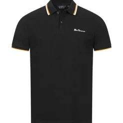 BEN SHERMAN Twin Tipped Hombre Polo 0076270NR-NEGRO