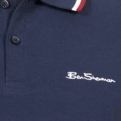BEN SHERMAN Twin Tipped Hombre Polo 0076270NR-AZUL MARINO OSCURO