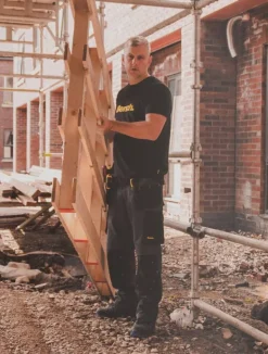 Bench Workwear Cheadle Hombre Pantalón de trabajo Softshell BNCH 017-Marino