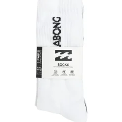 Billabong Unisex Crew Tennis Calcetines 3 pares multi BG-03 TRIPULACIÓN