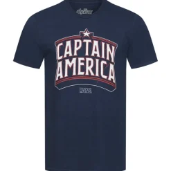 Capitán America Archieve Hombre Camiseta FCMTS060NVY