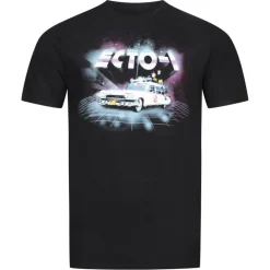 CAZAFANTASMAS Ecto Hombre Camiseta CDMTS072BLK