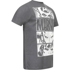 CÓMICS DE MARVEL Core Logo Hombre Camiseta FBMTS095DKH