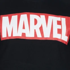 CÓMICS DE MARVEL Core Logo Hombre Camiseta FAMTS327BLK