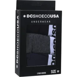 DC Shoes Hombre Calzoncillos bóxer Pack de 3 DC-B4