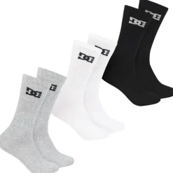 DC Shoes Sport Crew Unisex Calcetines 3 pares multi DC-03 CREW