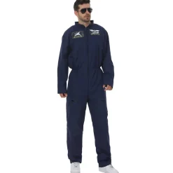 Disfraz de piloto de avión de combate "Air Force" MIESEPETER® azul marino