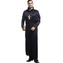 Disfraz de sacerdote "Dark Father" MIESEPETER®