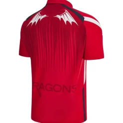 Dragones Irlanda macron Hombre Cricket Camiseta 58580566