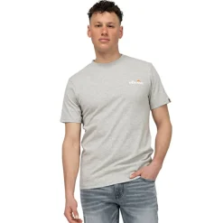 ellesse Cragg Hombre Camiseta SBS23233-Gris jaspeado
