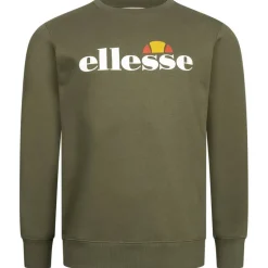 ellesse Kanya Crew Hombre Sudadera SOP24044-Caqui