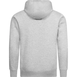 ellesse Monesiglio Hoody Hombre Sudadera con capucha SOP23865-Gris claro jaspeado
