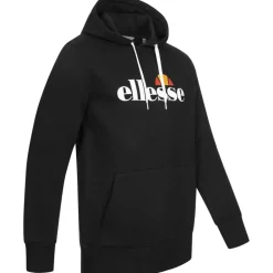 ellesse Monesiglio Hoody Hombre Sudadera con capucha SOP23865-Negro