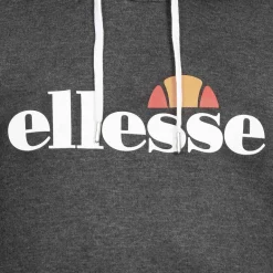 ellesse Monesiglio Hoody Hombre Sudadera con capucha SOP23865-Gris oscuro