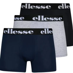 ellesse Remo Hombre Calzoncillos bóxer Pack de 3 SJ00459-940