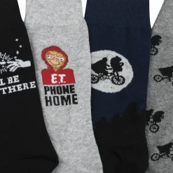 ET – El extraterrestre Hombre Calcetines 4 pares 93891687