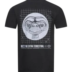E.T., el extraterrestre Broadcast Hombre Camiseta UNMTS076BLK