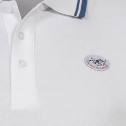 EUROPEAN POLO CHAMP Hombre Polo EPCPOLOS-BLANCO