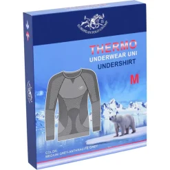 EUROPEAN POLO CHAMP Hombre Termo Camiseta de manga larga antracita SPA 25-005-antracita